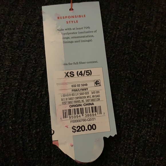 Cat & Jack Pink XS (4/5) Sweater - Picture 4 of 4